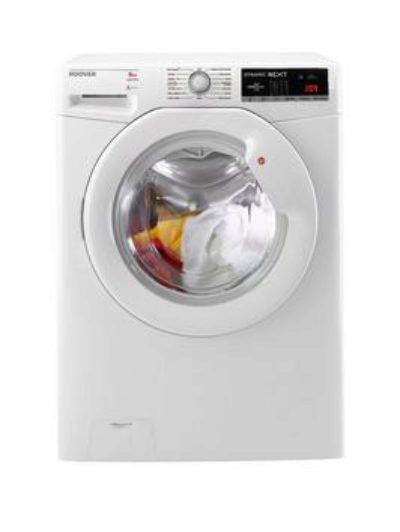 Hoover Dynamic Next Dxoa68Lw3 8Kg Load, 1600 Spin Washing Machine - White